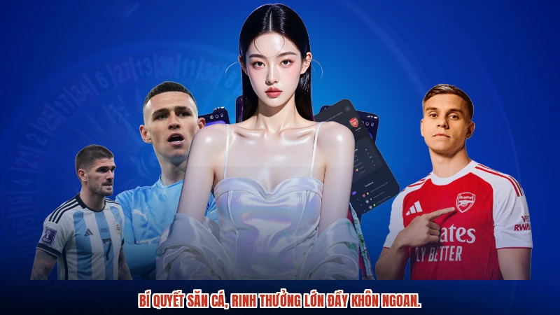 Bí quyết săn cá, rinh thưởng lớn đầy khôn ngoan.