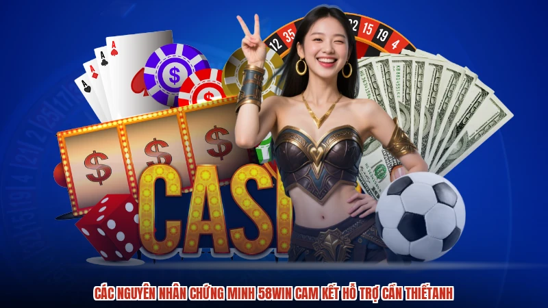Các nguyên nhân chứng minh 58WIN cam kết hỗ trợ cần thiếtanh