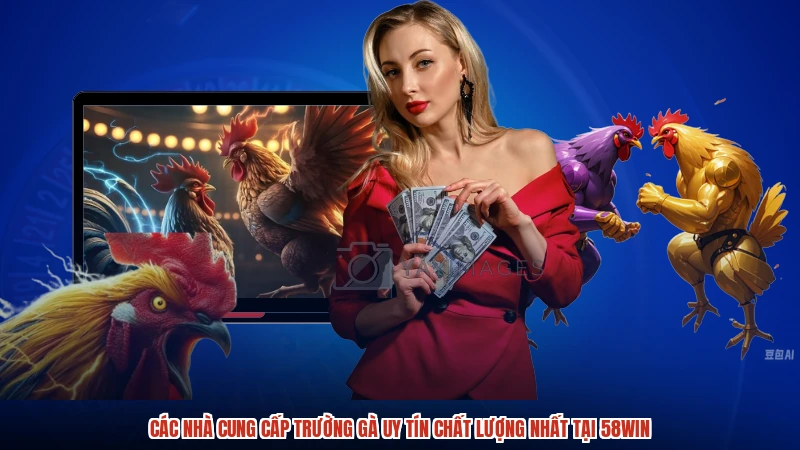Các nhà cung cấp trường gà uy tín chất lượng nhất tại 58WIN