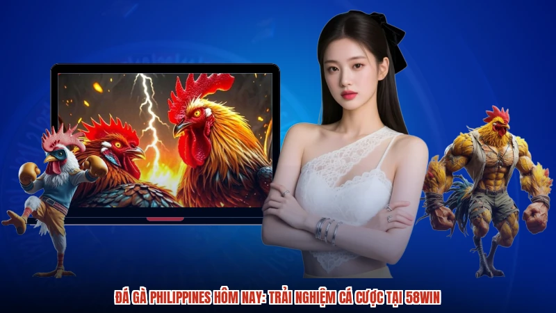 Đá Gà Philippines Hôm Nay: Trải Nghiệm Cá Cược Tại 58WIN