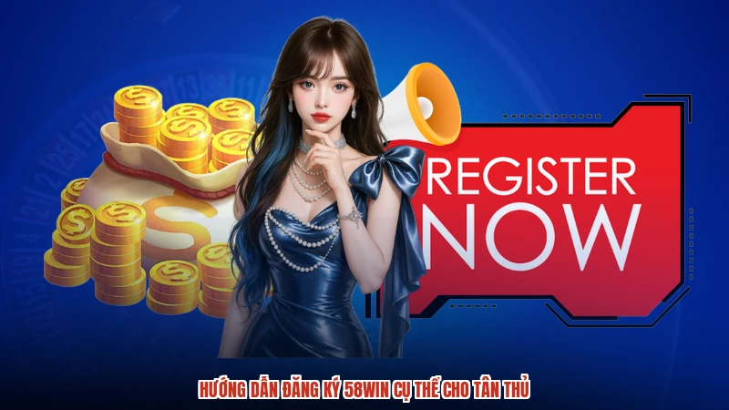 Hướng dẫn đăng ký 58WIN cụ thể cho tân thủ