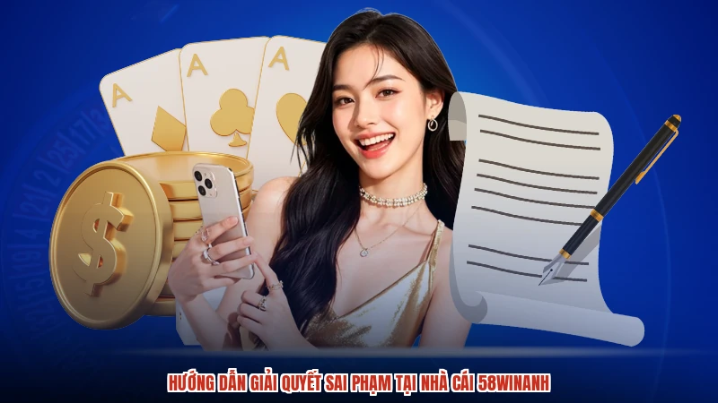 Hướng dẫn giải quyết sai phạm tại nhà cái 58WINanh