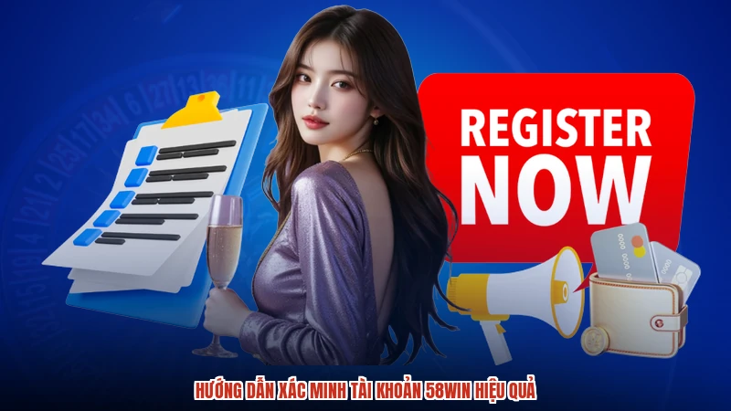 Hướng dẫn xác minh tài khoản 58WIN hiệu quả