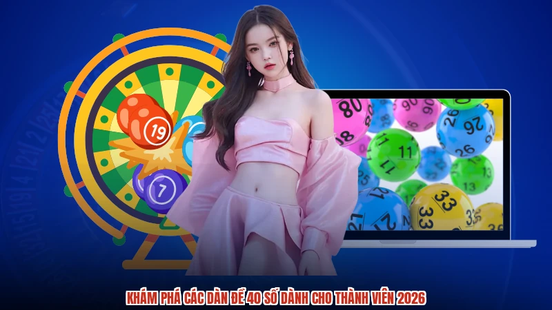 Khám phá các dàn đề 40 số dành cho thành viên 2026