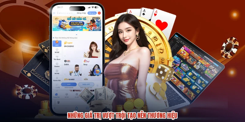 Những giá trị vượt trội tạo nên thương hiệu