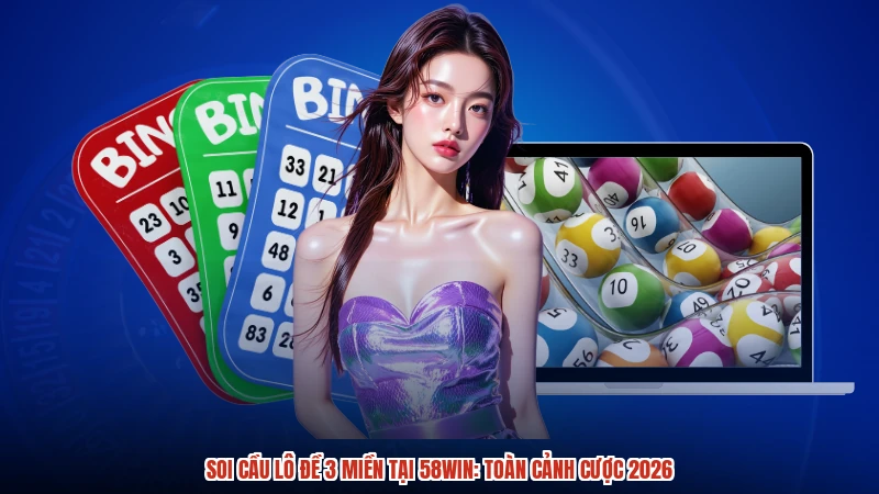 Soi Cầu Lô Đề 3 Miền Tại 58WIN: Toàn Cảnh Cược 2026