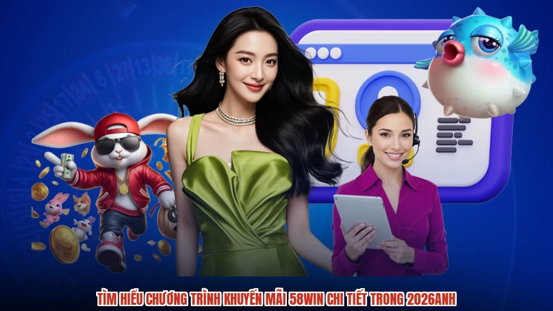 Tìm hiểu chương trình khuyến mãi 58WIN chi tiết trong 2026anh